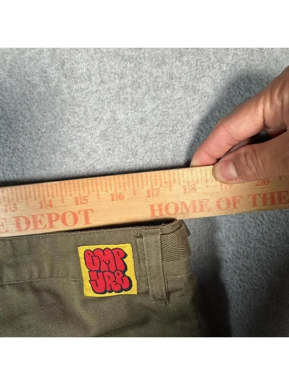 Y2K Baggy empyre green Wide Leg Cargo Pants